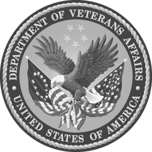 U.S. Veterans Administration logo.