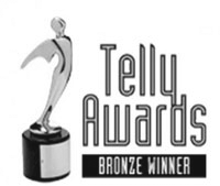 Telly Awards logo.